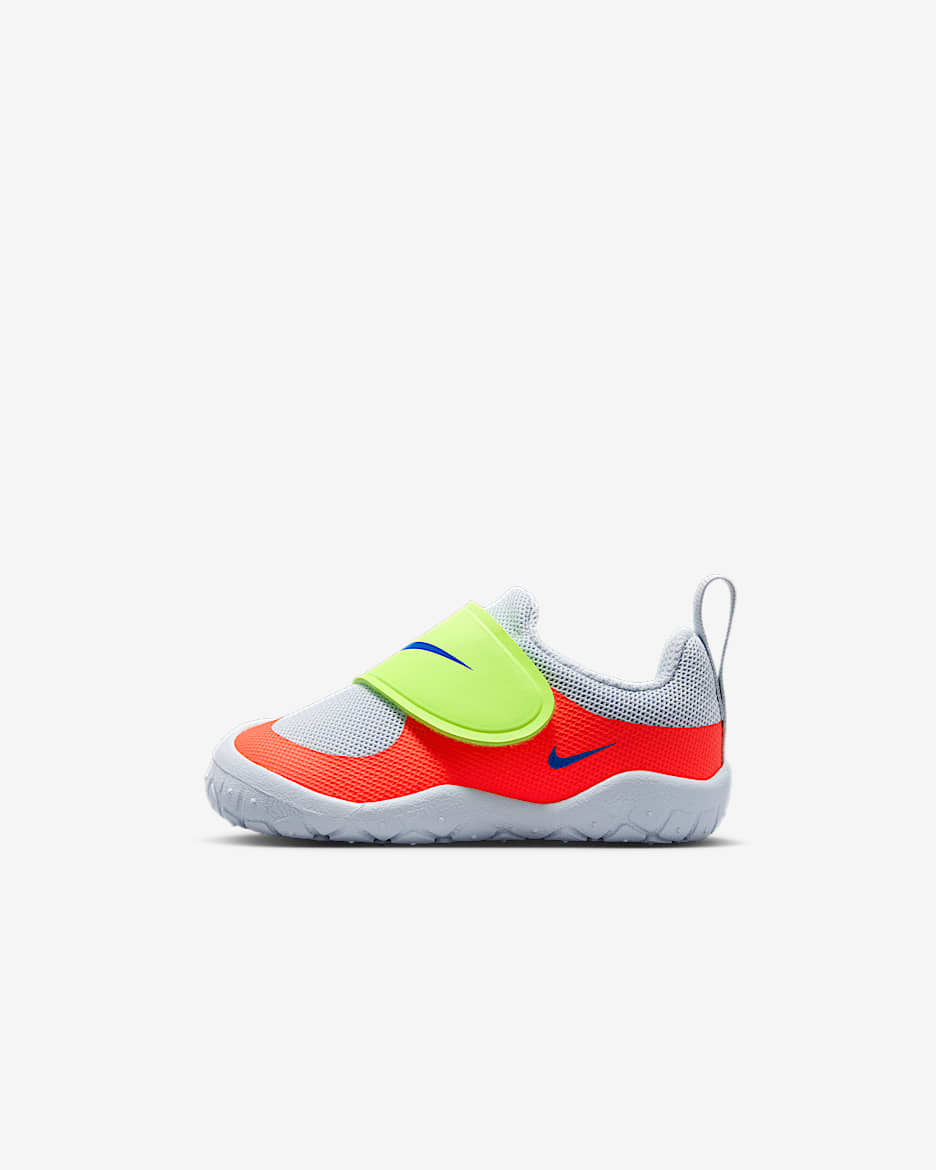 Nike Swoosh 1 Essential 马年限定脱缰系列新年款婴童运动鞋 - 亮深红/荧光冰黄/白金色/游戏宝蓝