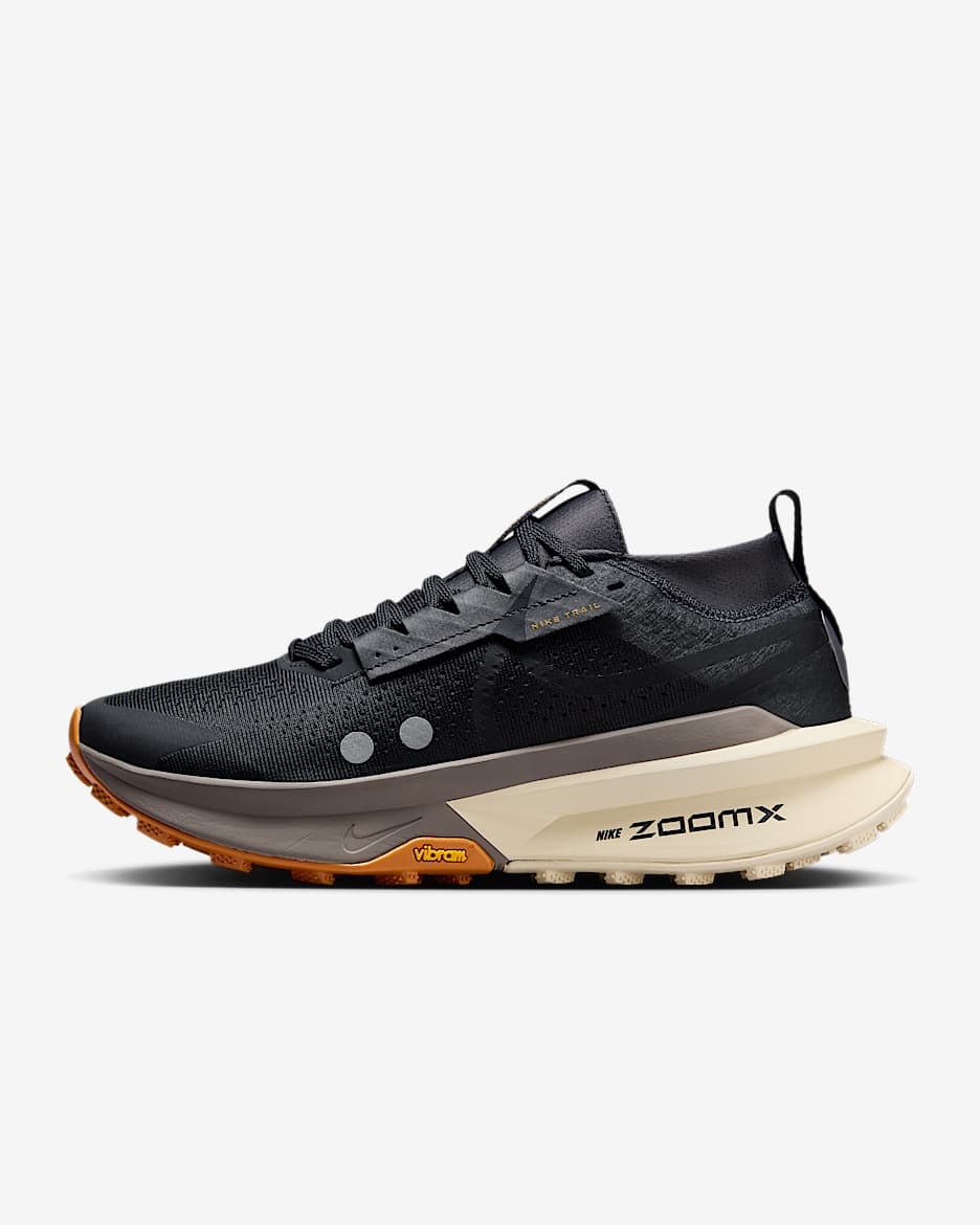 Nike Zegama 2 女子户外越野跑步鞋 - 灰黑/君王/淡象牙白/黑