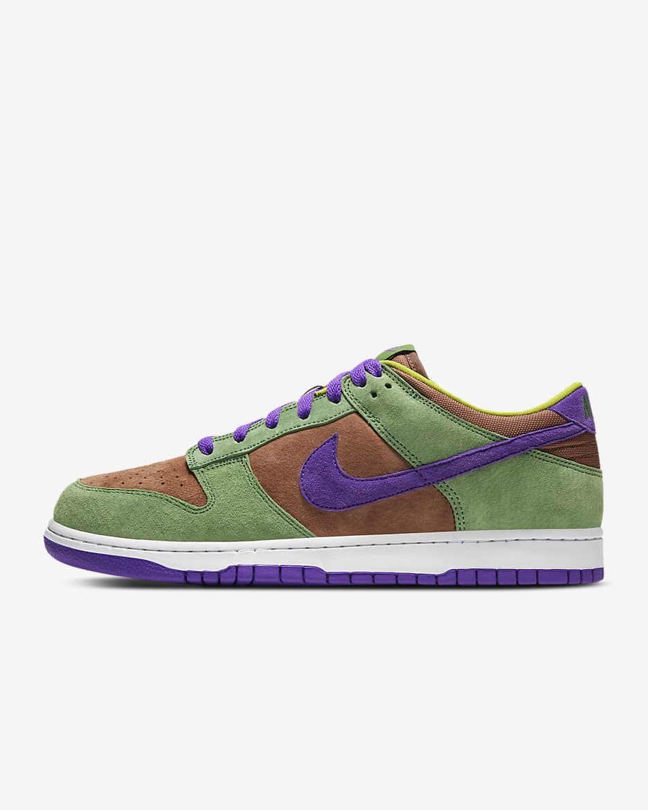 Nike Dunk Low SP 男子运动鞋板鞋 - 木板褐/秋绿/深紫红