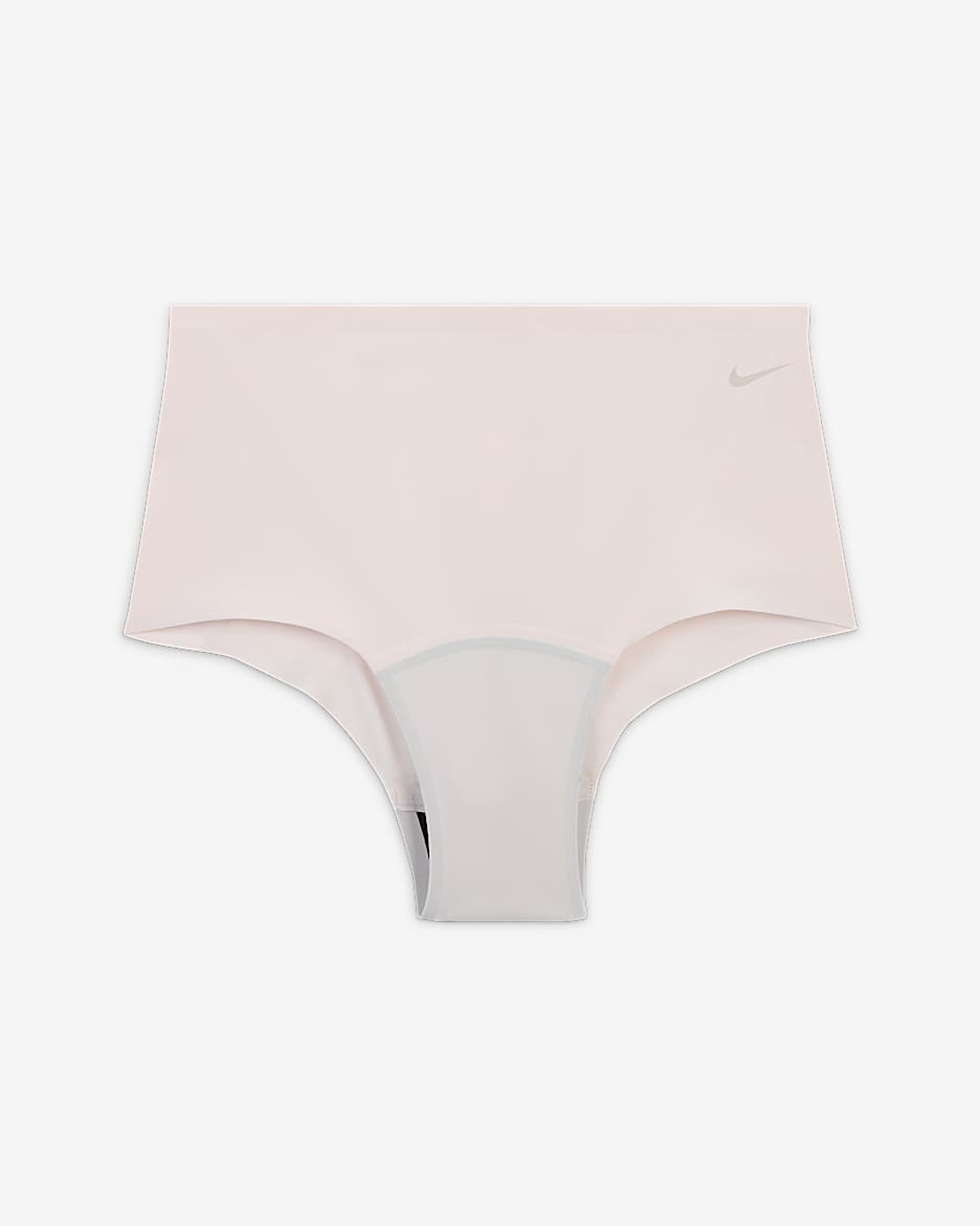 Nike Pro Leak Protection: Period 大童（女孩）速干训练内裤（1 条） - 柔粉/白色