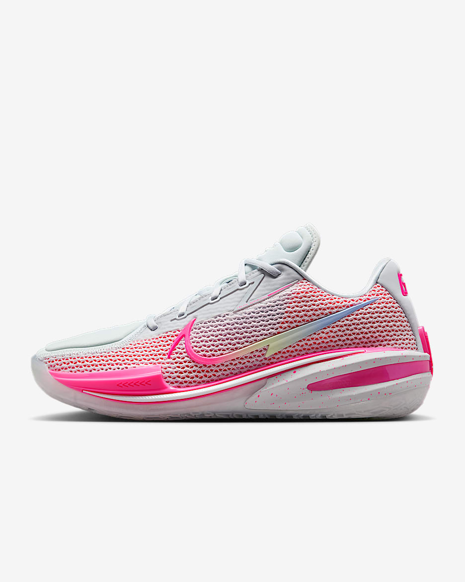 Nike Air Zoom G.T. Cut EP 男/女实战篮球鞋 - 白金色/闪粉