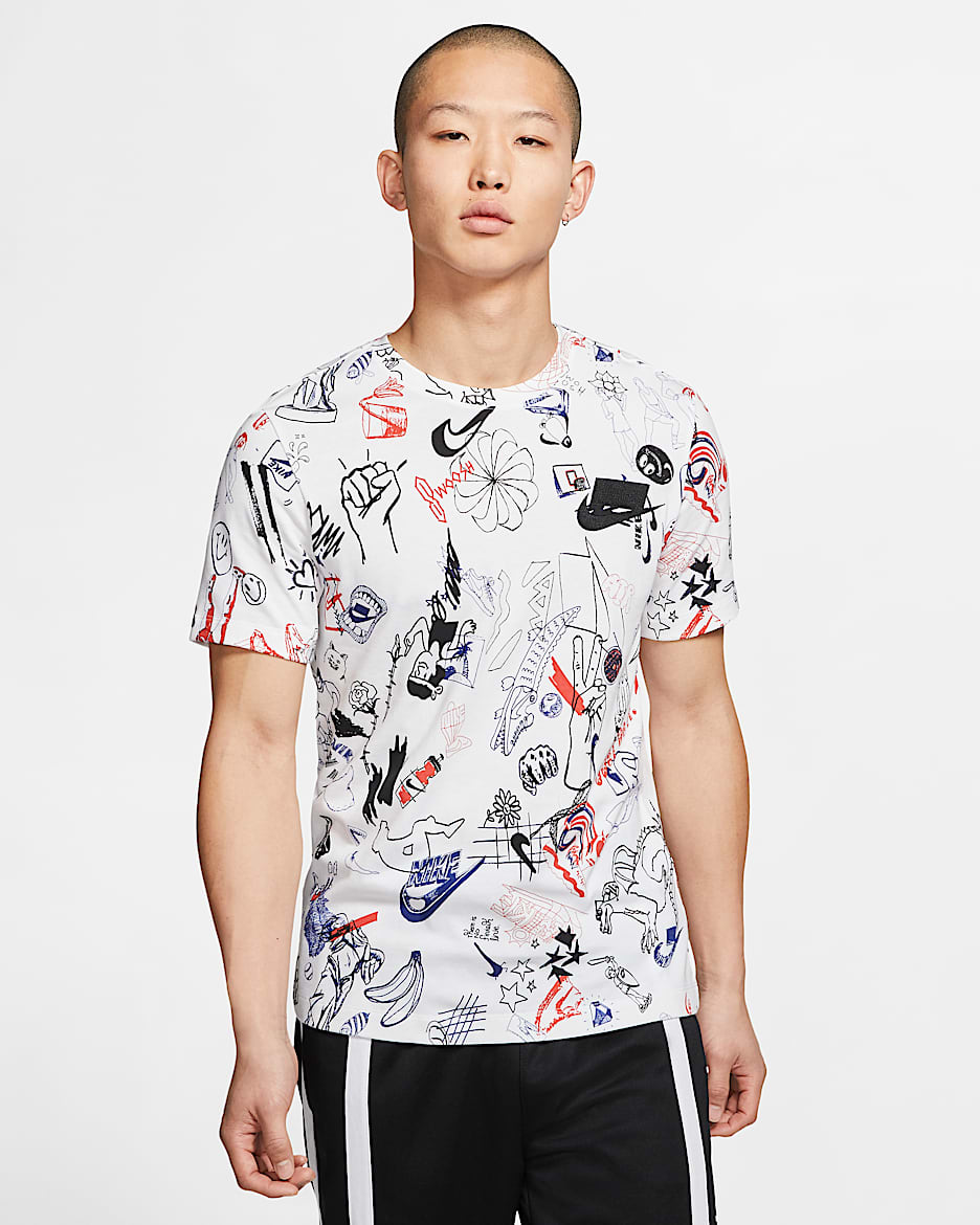 Nike Sportswear 男子T恤 - 白色