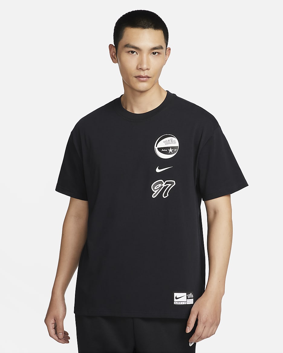 Nike 男子篮球T恤 - 黑