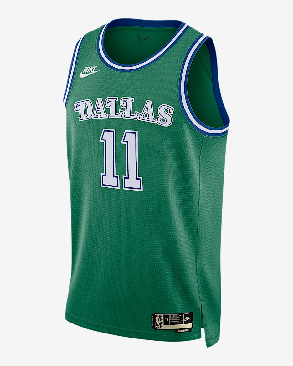 2025/26 赛季达拉斯独行侠队 Hardwood Classics Nike Dri-FIT NBA Swingman Jersey 男子速干球衣 - 苜蓿绿