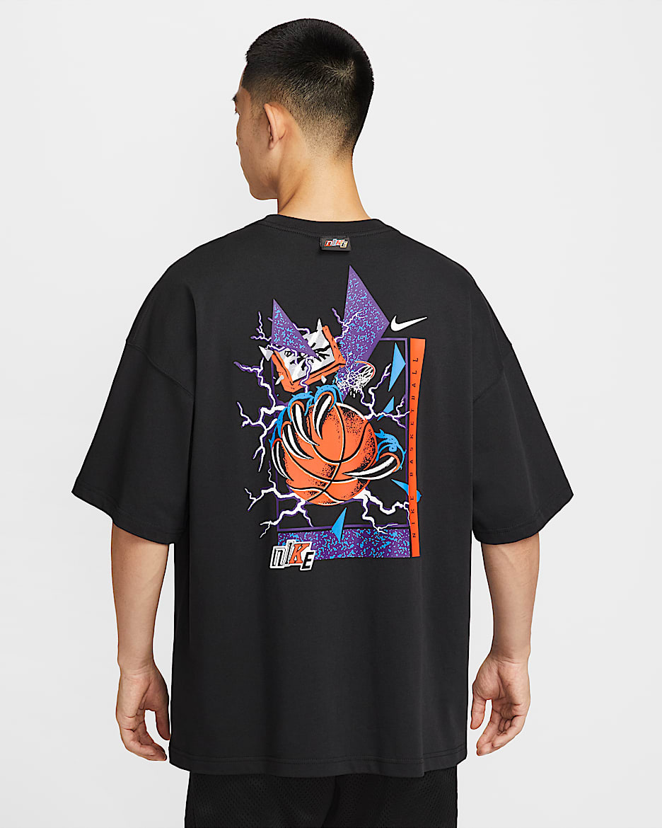 Nike 男子篮球T恤 - 黑