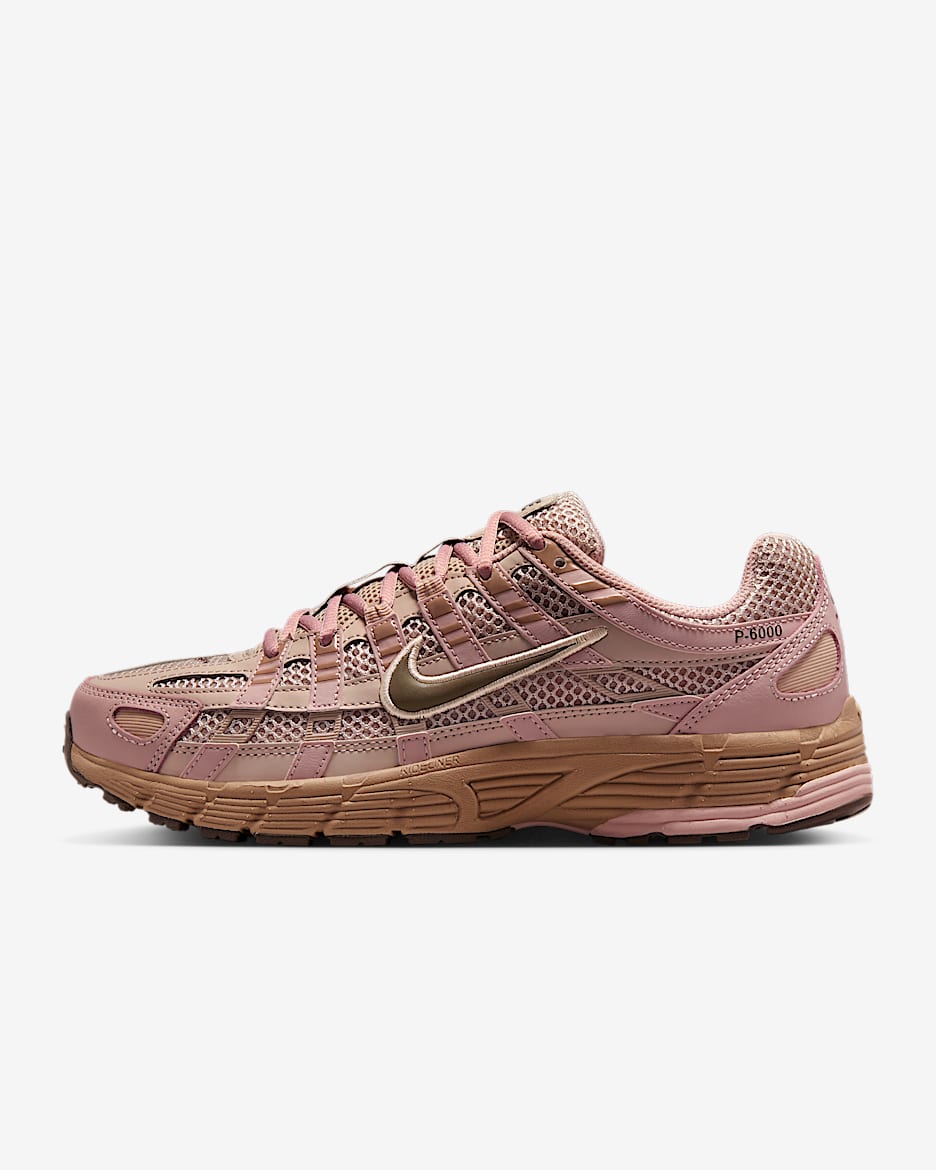 Nike P-6000 SE 女子运动鞋 - 化石石灰/麻黄/牛津粉/矿石灰