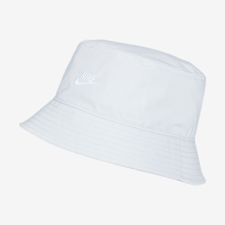 Nike Sportswear 女子渔夫运动帽 - 白色/黑