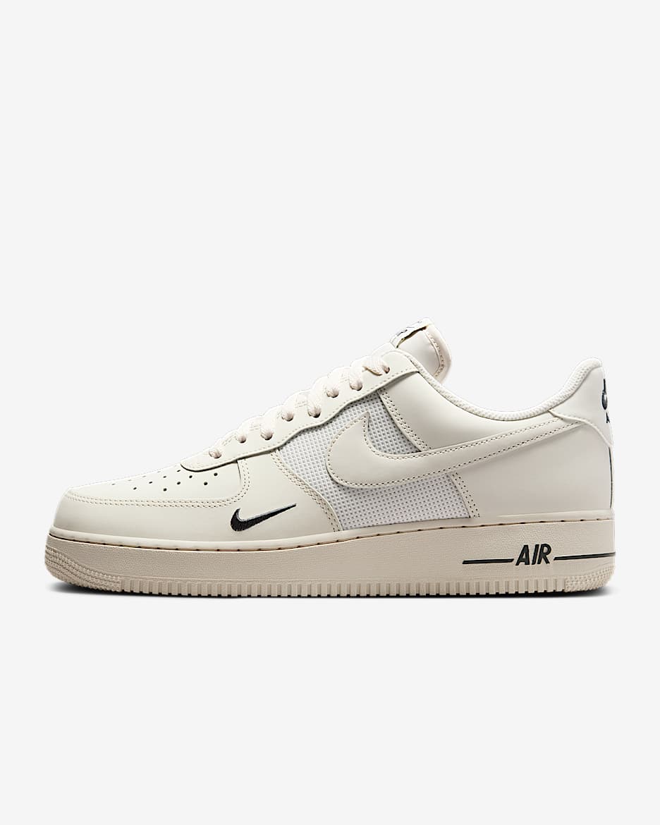 Nike Air Force 1 '07 LV8 男子空军一号运动鞋 - 幻影灰白/浅土褐/煤黑/幻影灰白