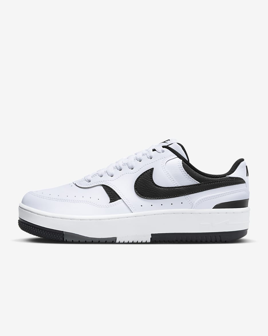 Nike Gamma Force 女子厚底运动鞋 - 白色/山峰白/铁灰/黑