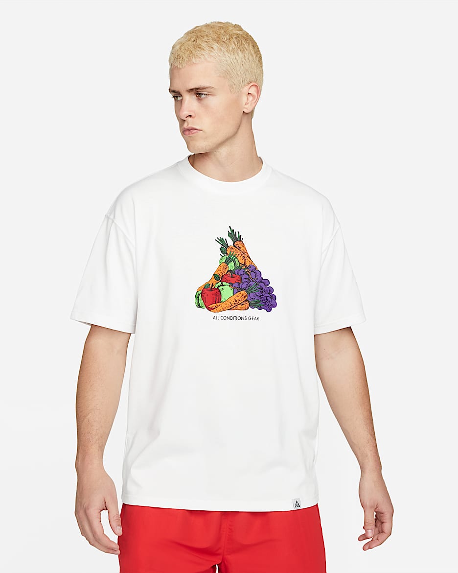 Nike ACG "Fruit and Veggies" 男子T恤 - 山峰白