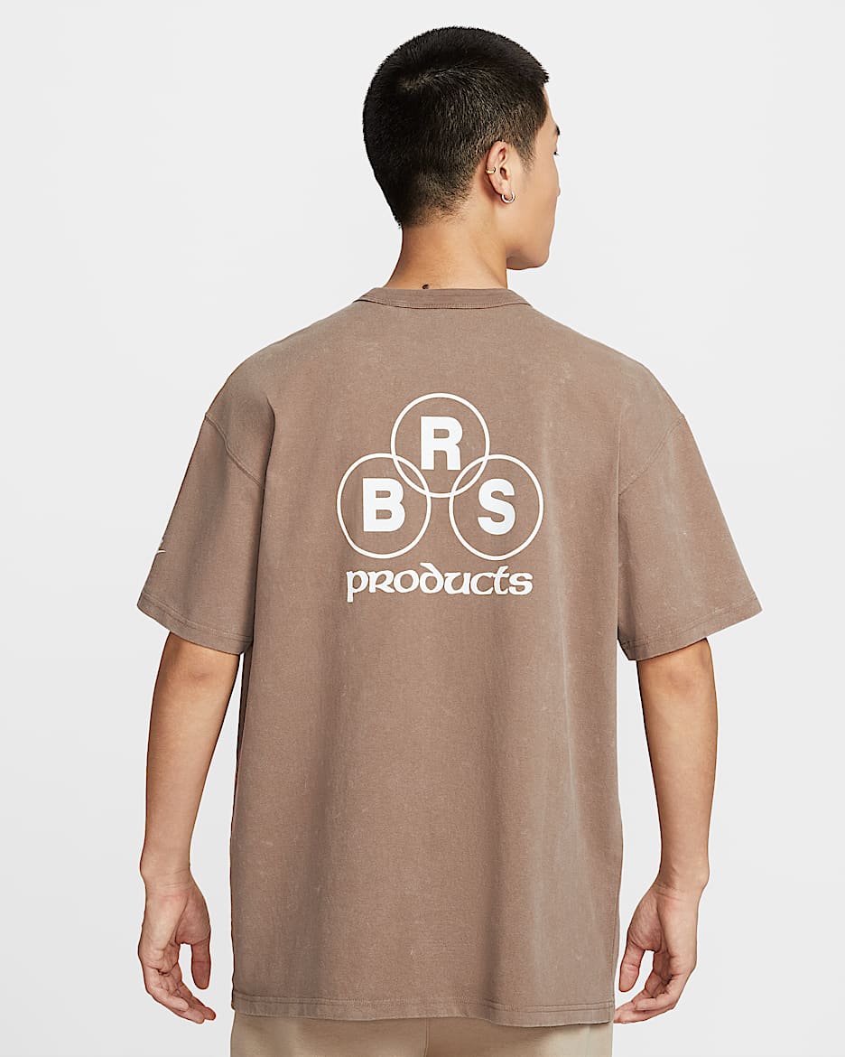 Nike Sportswear 男子口袋T恤 - 貂棕