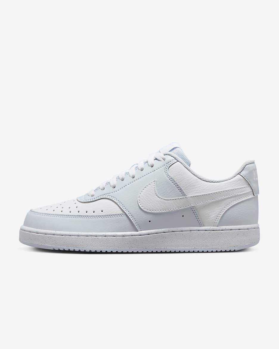 Nike Court Vision Low Next Nature 女子运动鞋 - 足球灰/白色