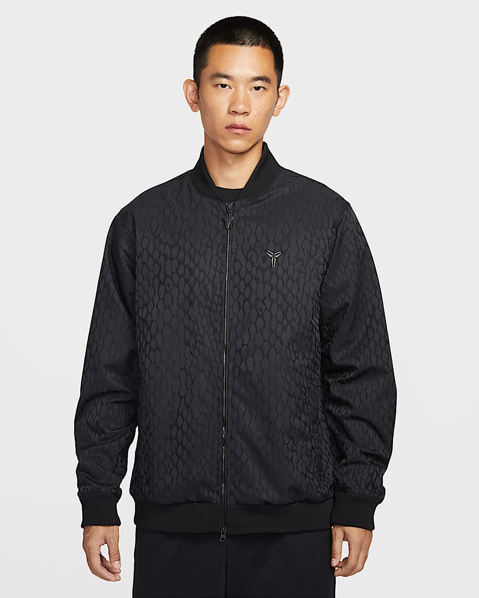 Kobe Nike 科比篮球夹克 - 黑/中灰