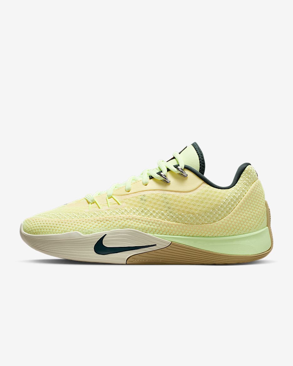 Nike S.T.  Flare EP 耐克气焰篮球鞋 - 浅柠檬黄绿/微黄绿/海玻璃色/海藻绿