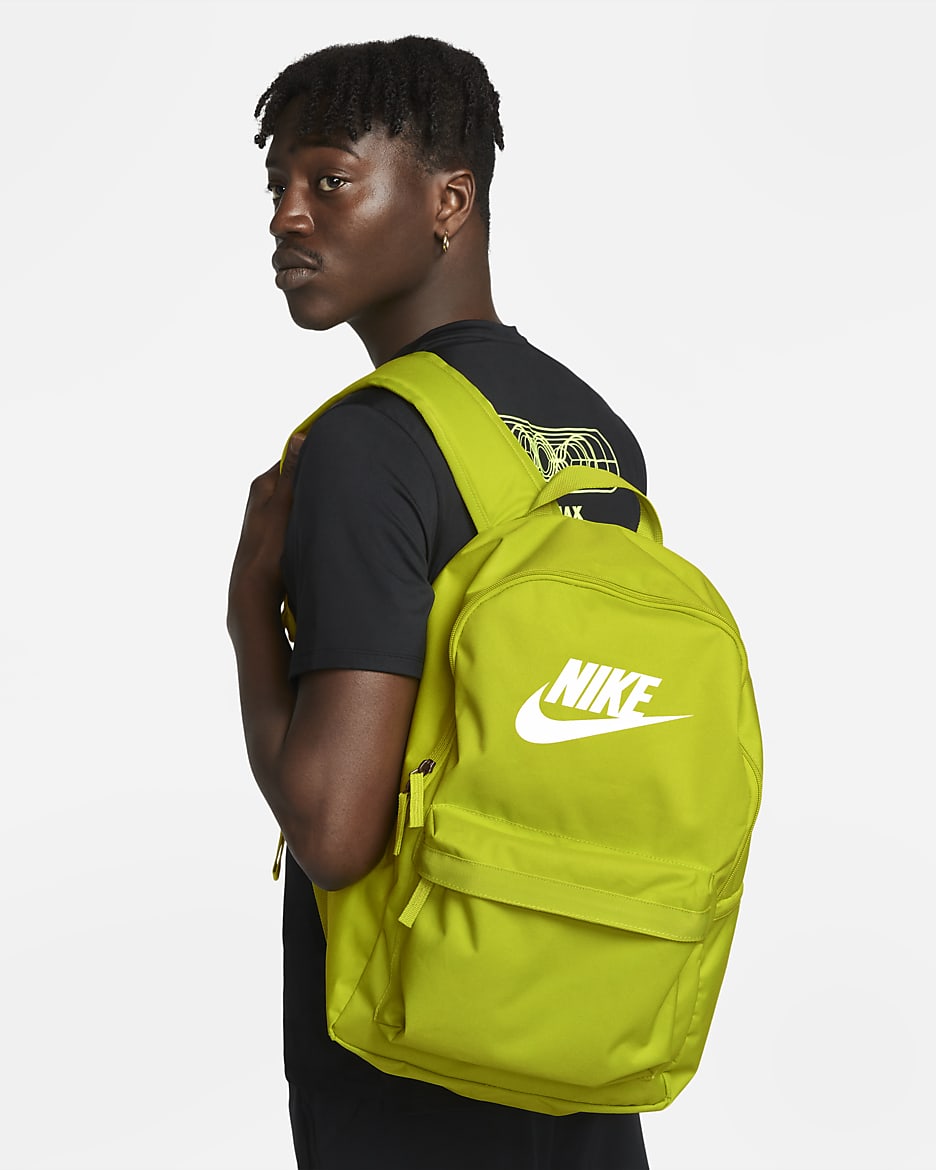 Nike Heritage 双肩包 - 仙人掌绿/仙人掌绿/白色