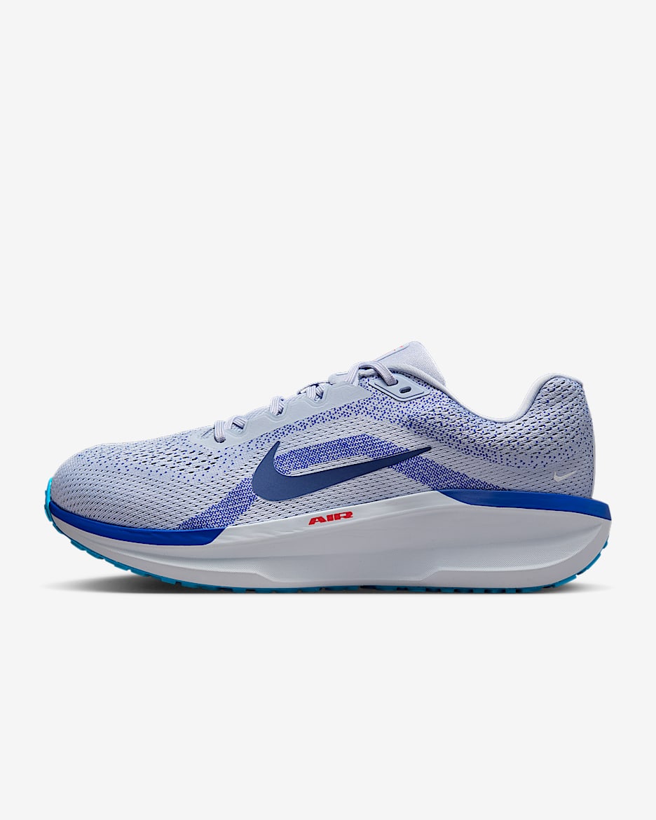Nike Winflo 11 男子公路跑步鞋 （宽版） - 幻影/足球灰/深夜蓝/空间蓝