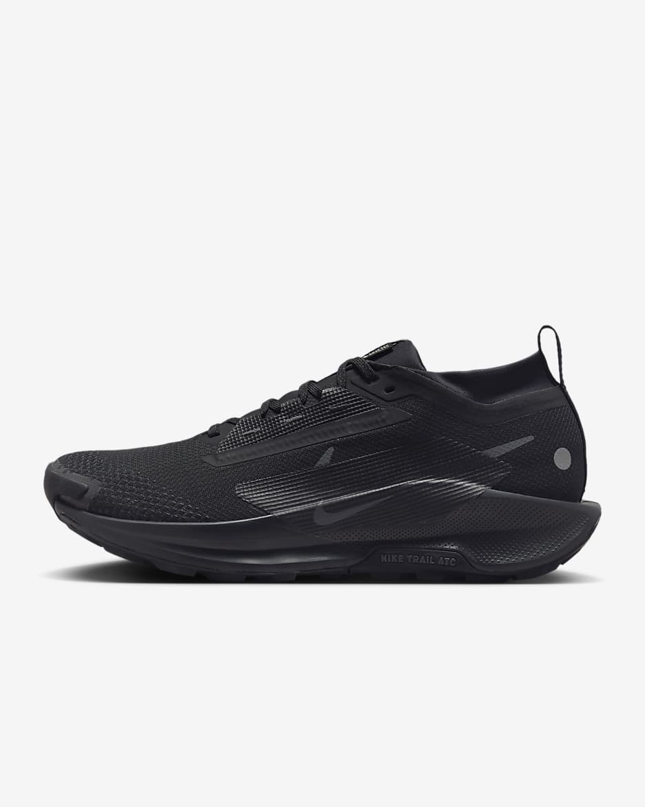 Nike Pegasus Trail 5 GORE-TEX 耐克飞马男子户外防水越野跑步鞋 - 黑/煤黑/黑