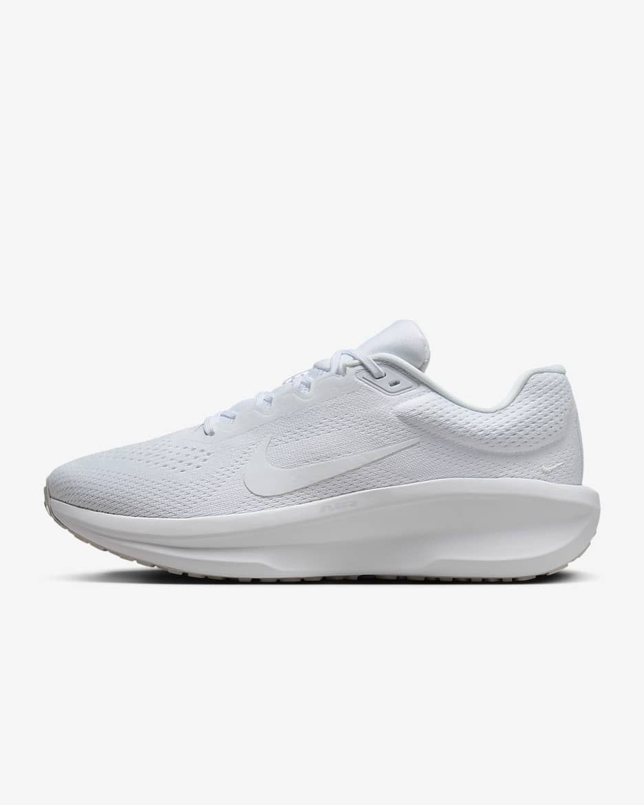 Nike Winflo 11 男子透气公路跑步鞋 - 白色/尘光子色/白色