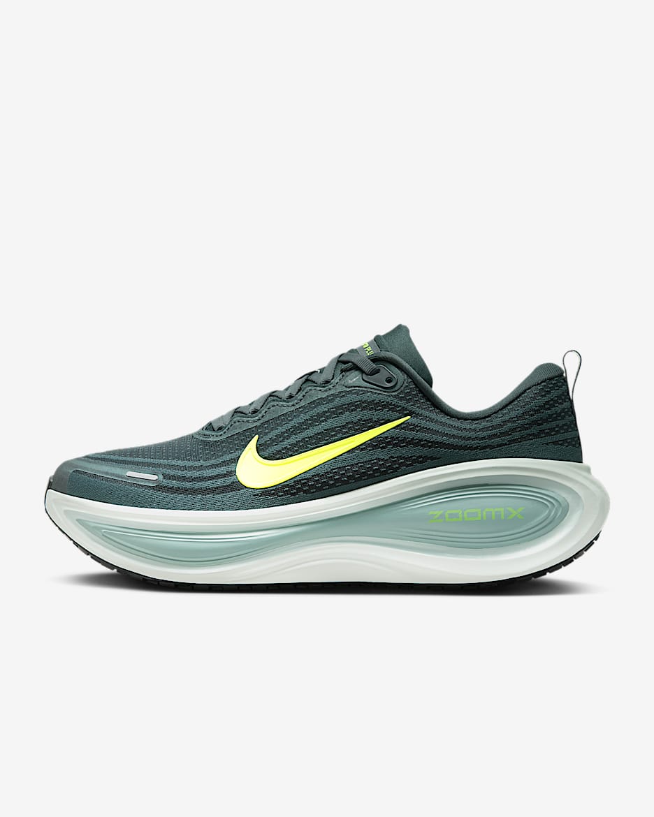 Nike Vomero Plus 耐克超级迈柔男子公路跑步鞋 - 海藻绿/加农绿/雾绿/荧光黄