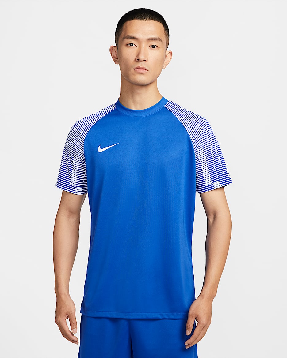 Nike Dri-FIT Academy 男子速干短袖球衣 - 宝蓝