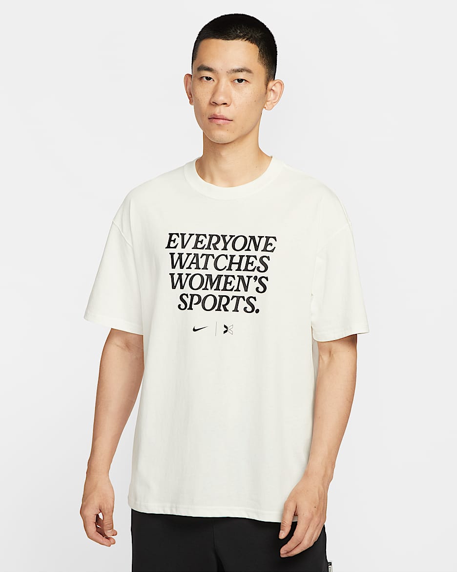Nike 男子T恤 - 帆白