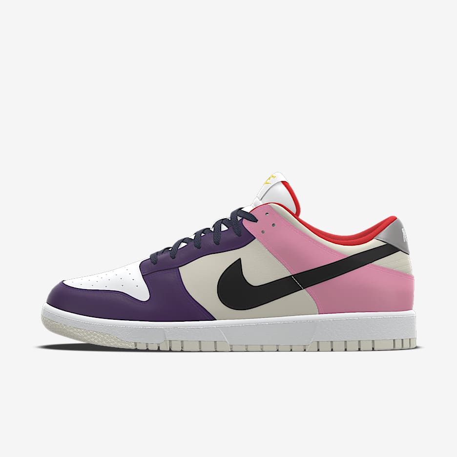 Nike Dunk Low By You 专属定制女子运动鞋 - 多色/多色/多色