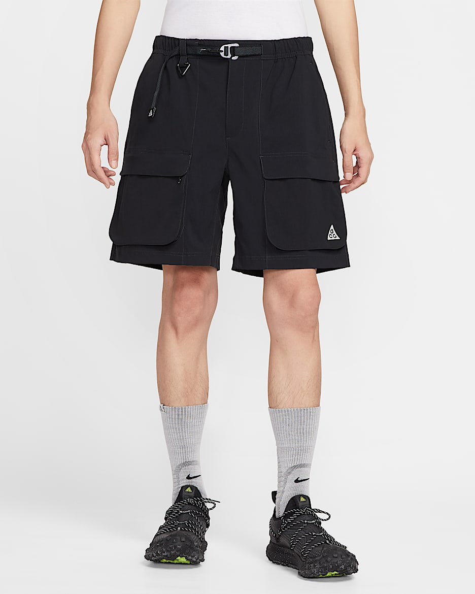 Nike ACG "Smith Summit" 男子工装短裤 - 黑/煤黑/山峰白