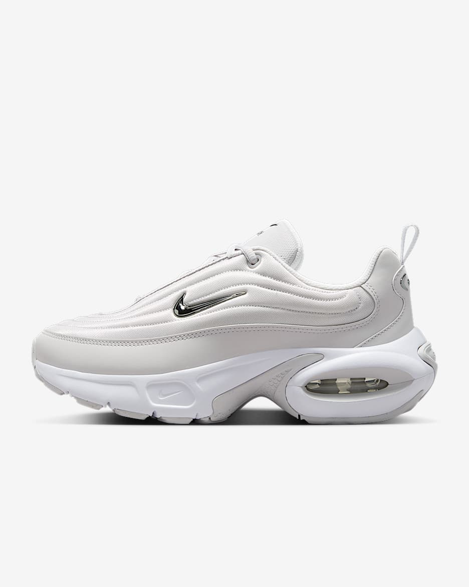 Nike Air Max Portal SE 女子运动鞋 - 白色/白色/苍野灰/金属银