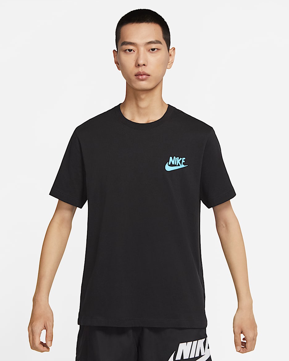 Nike Sportswear 男子T恤 - 黑