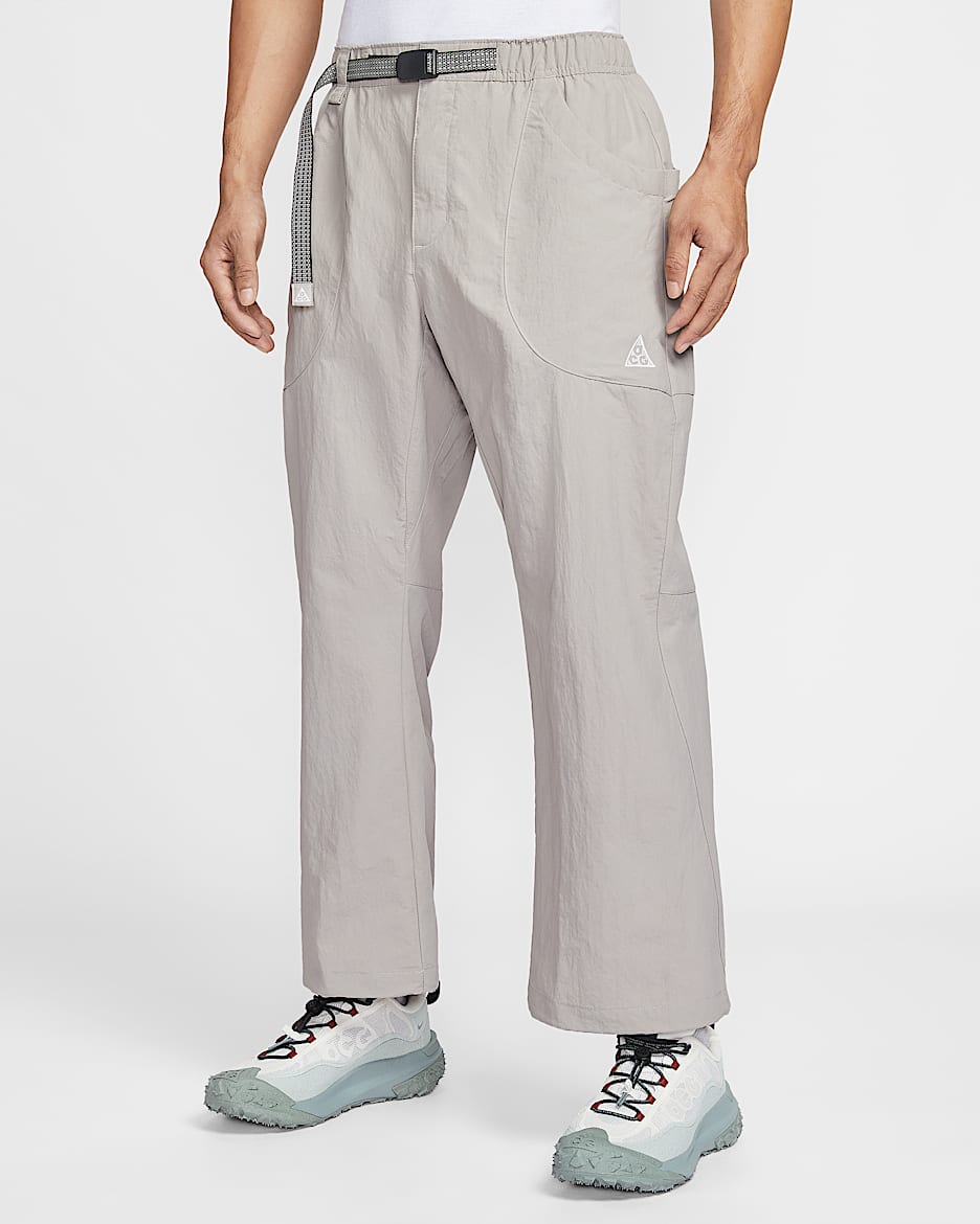 Nike ACG "Dolomiti" 男子拒水长裤 - 大学灰/煤黑/山峰白