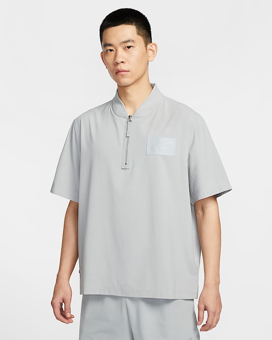 Kevin Durant Dri-FIT 杜兰特男子速干短袖篮球上衣 - 狼灰/尘光子色
