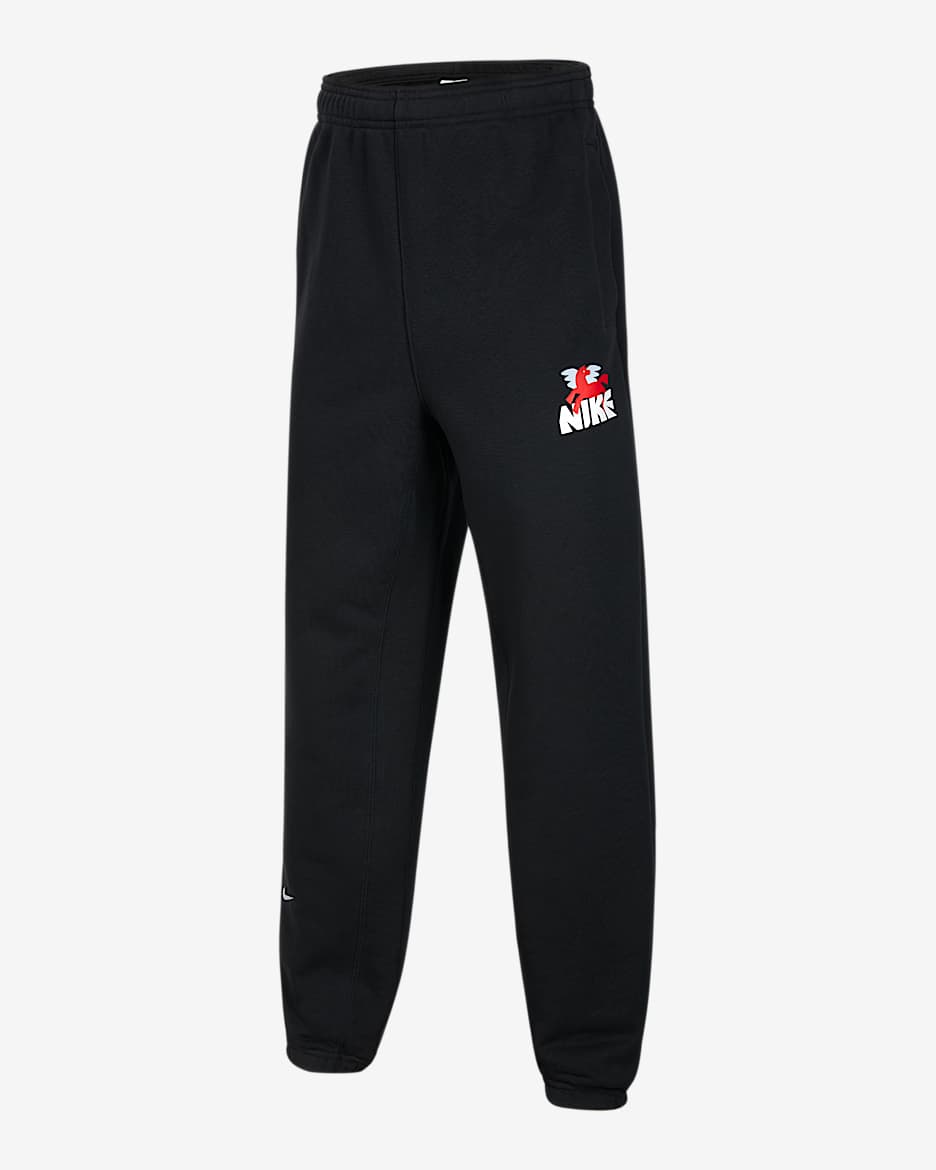 Nike Dri-FIT 马年限定脱缰系列新年款大童速干针织长裤 - 黑