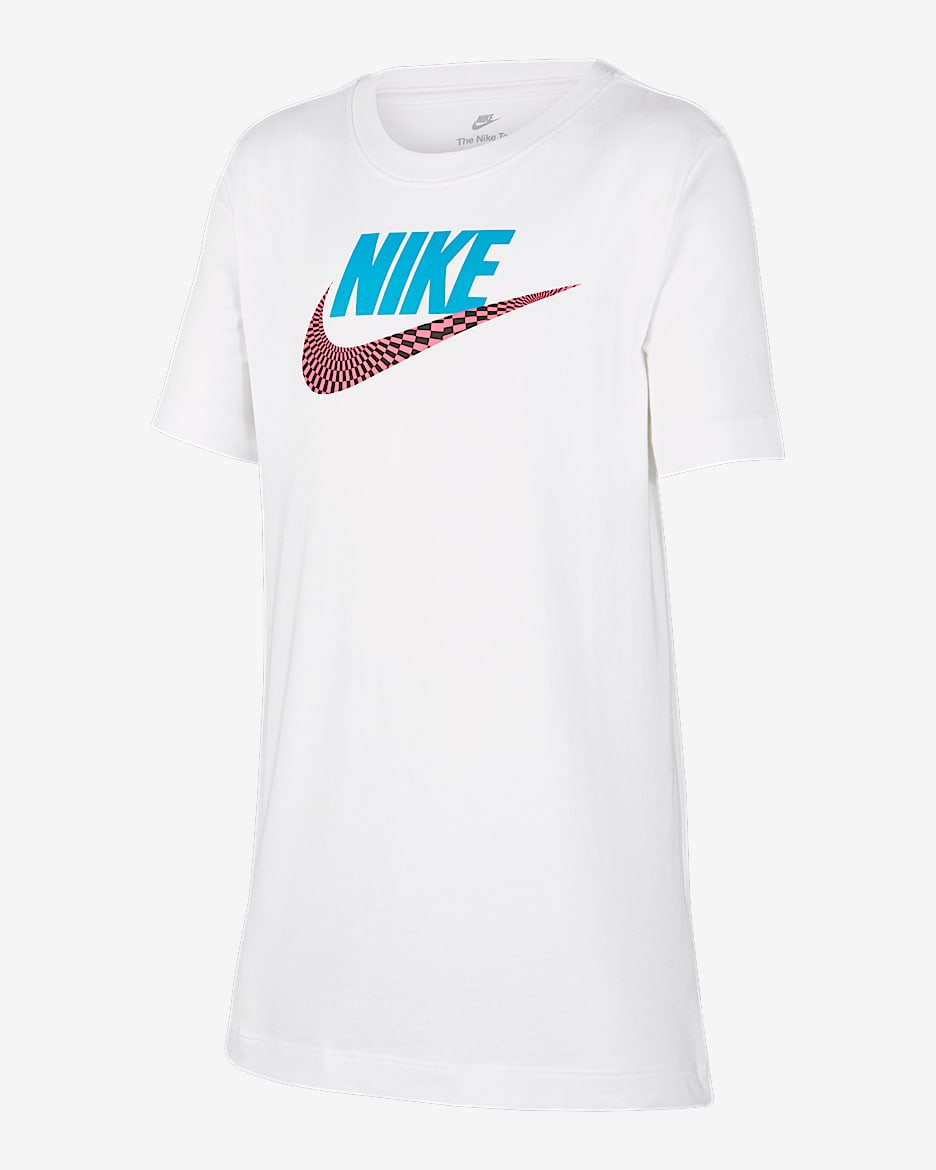 Nike Sportswear 大童（男孩）T恤 - 白色