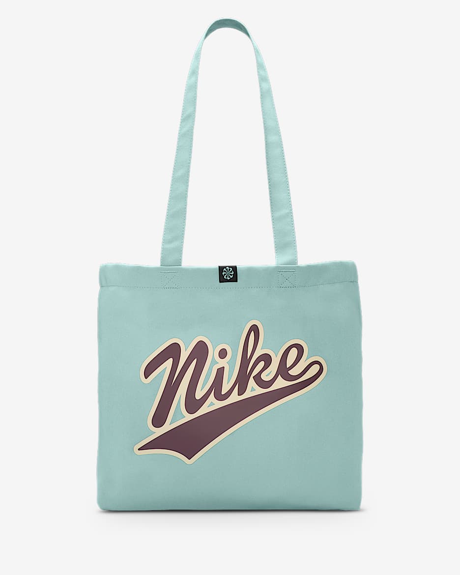 Nike Heritage 2.0 托特包 - 大炮灰/浅卡其/鲜亮勃艮第酒红