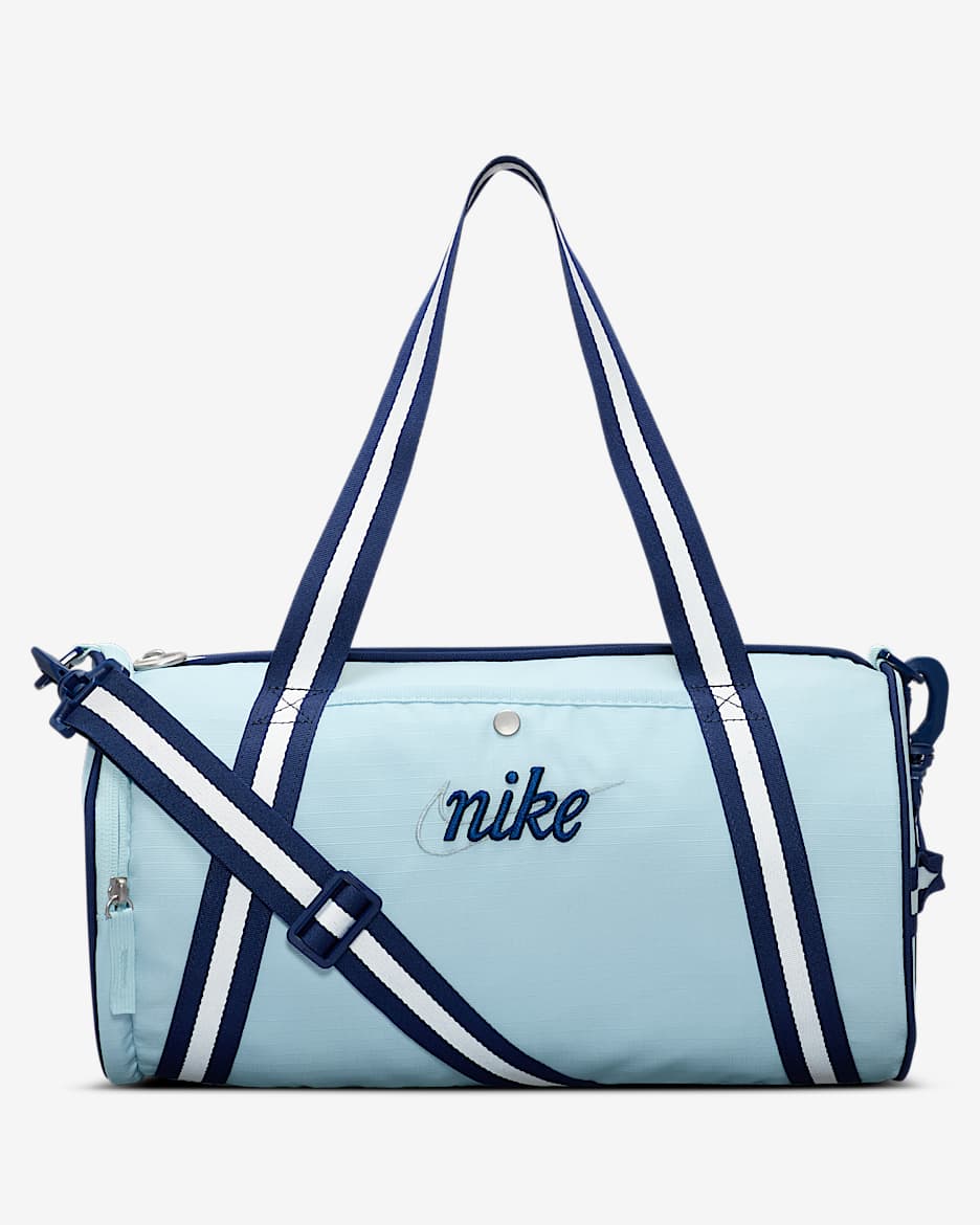 Nike Heritage 复古托特行李包 - 冰川蓝/空间蓝/空间蓝