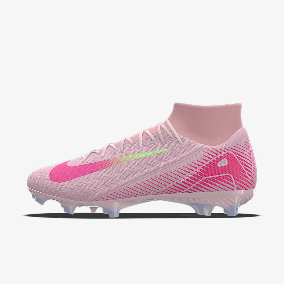 Nike Mercurial Superfly 10 Academy By You 耐克刺客系列专属定制天然硬质草地高帮足球鞋 - 多色/多色