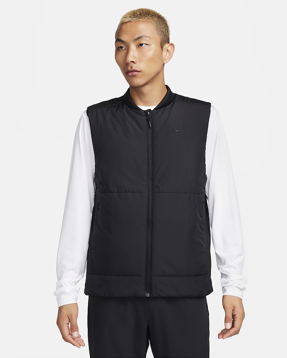 Nike Therma-FIT Unlimited 男子训练马甲 - 黑/黑