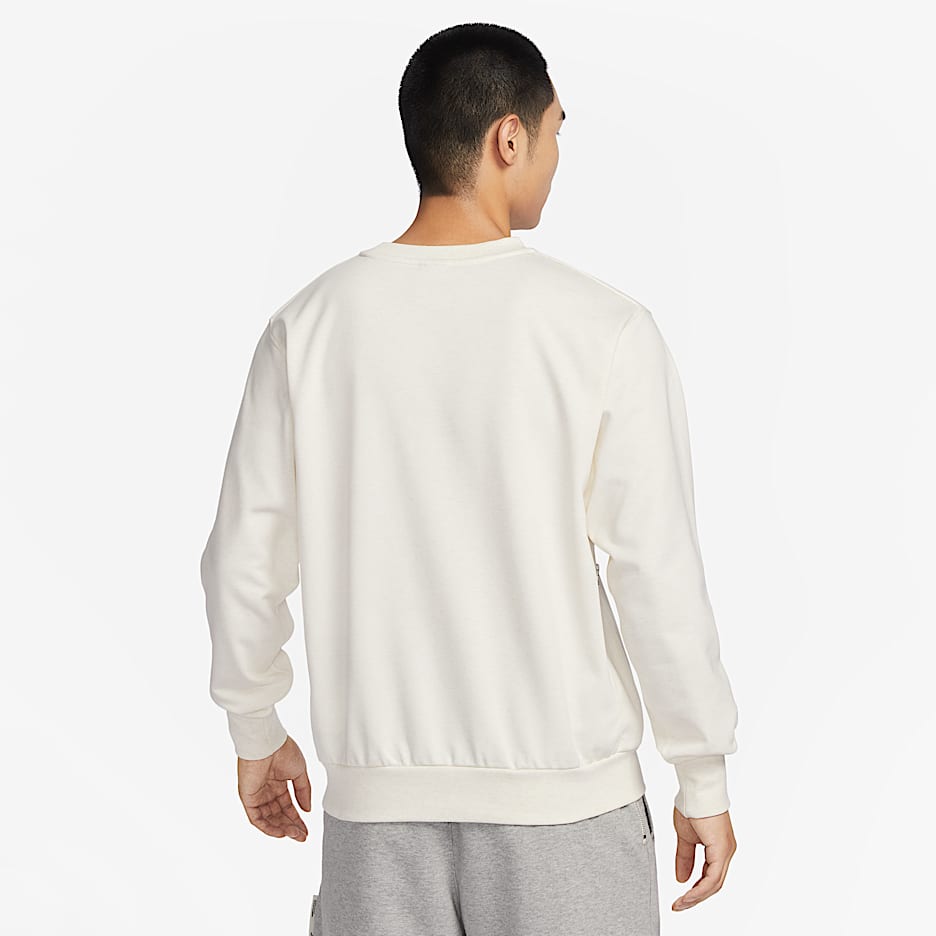 Nike Dri-FIT Standard Issue 男子速干篮球圆领上衣 - 幻影灰白/调色/淡象牙白
