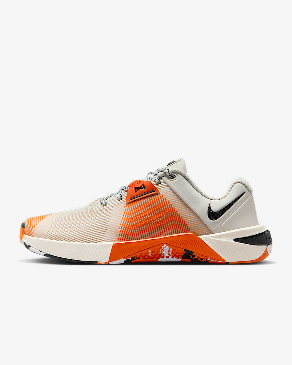 Nike Metcon 10 女子训练鞋 - 珍珠灰/安全橙/黑
