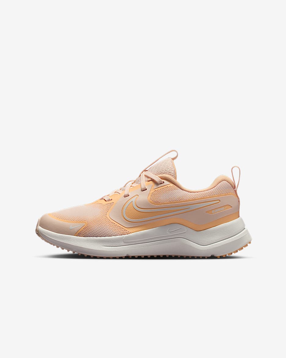 Nike Cosmic Runner 耐克宇宙一号大童公路跑步鞋 - 冰番石榴色/粉桔/山峰白