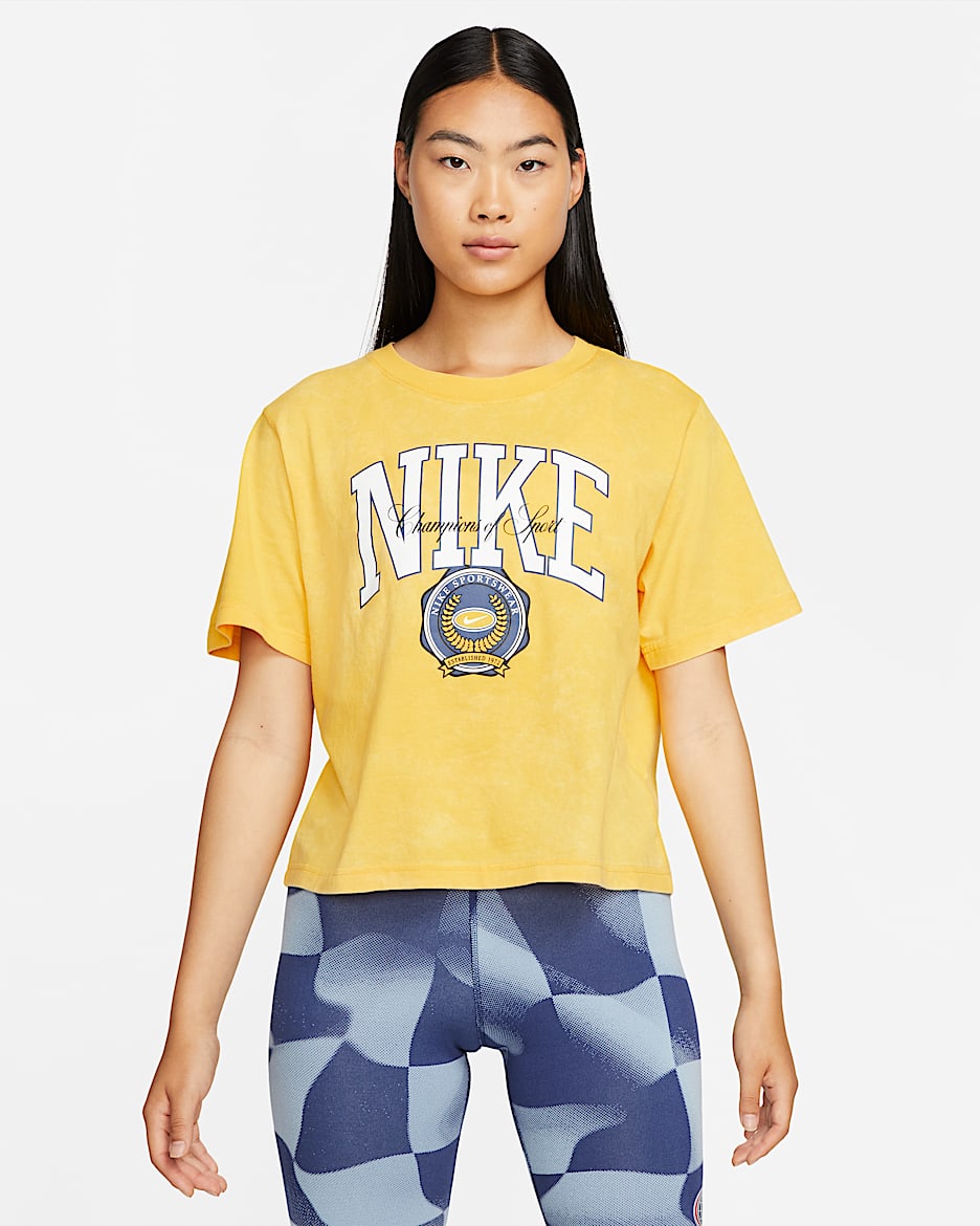 Nike Sportswear 女子T恤 - 大学金