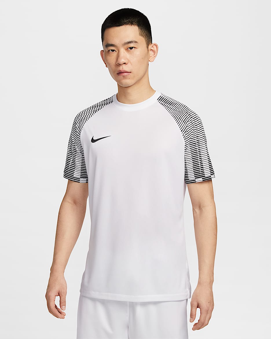 Nike Dri-FIT Academy 男子速干短袖球衣 - 白色