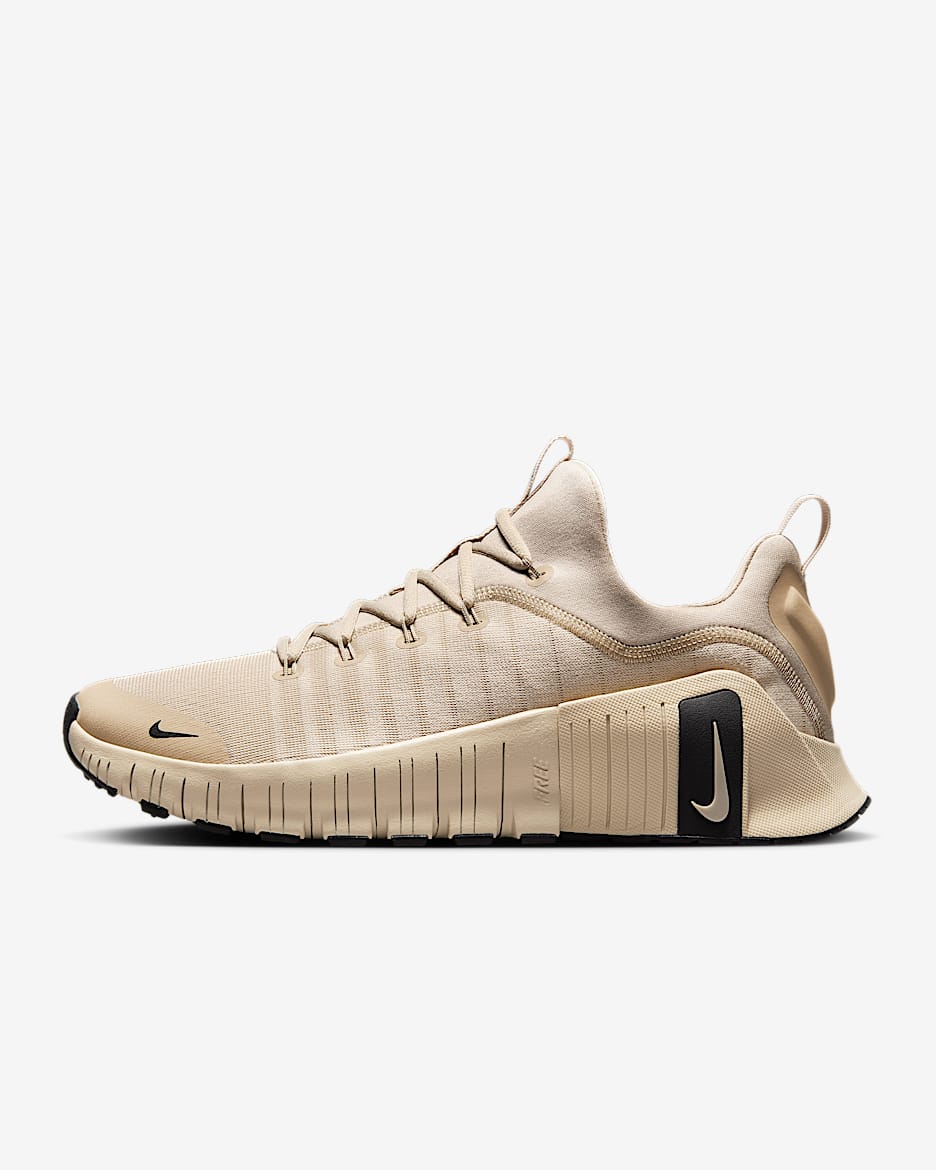 Nike Free Metcon 6 男子训练鞋 - 沙漠卡其/浅卡其/黑