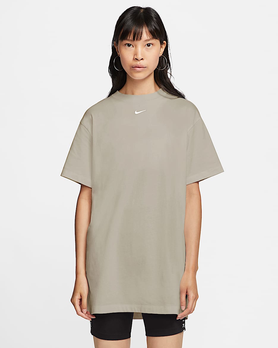 Nike Sportswear Essential 女子连衣裙 - 奶白 II/白色