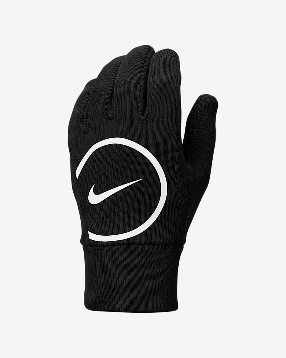 Nike Total 90 Academy Therma-FIT 足球加绒手套（1 副） - 黑/黑/帆白