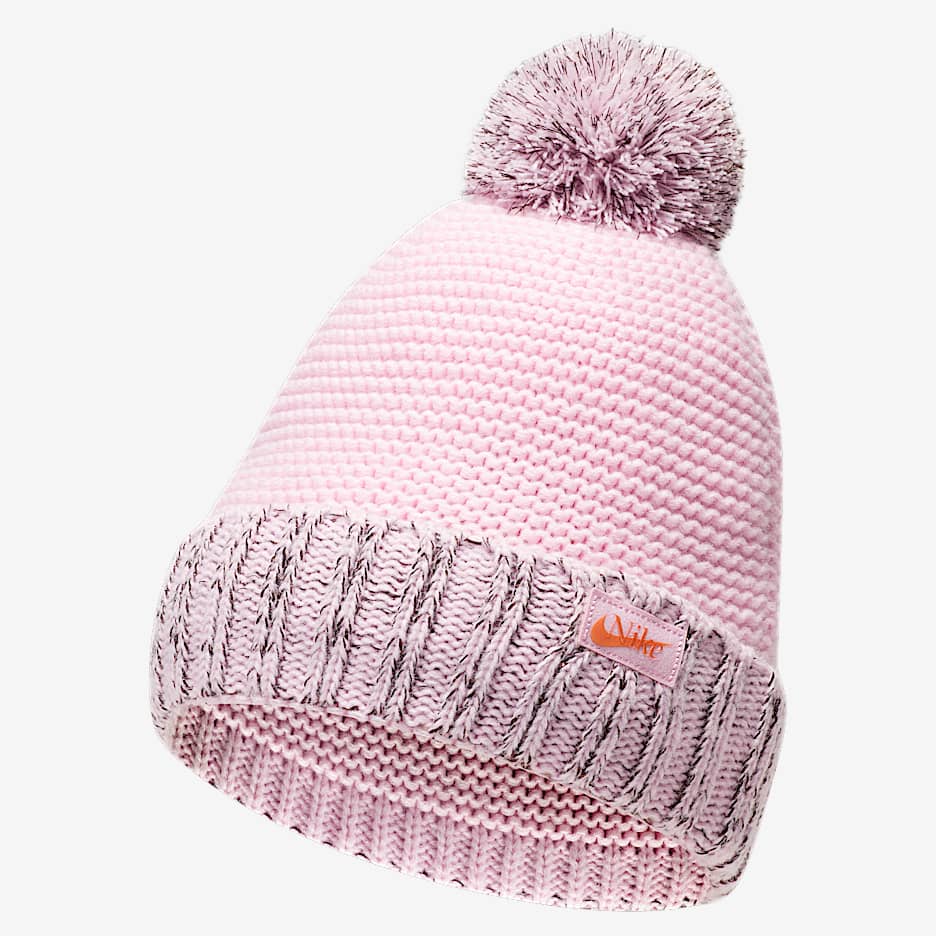 Nike Sportswear Pom 女子针织帽 - 浅北极粉