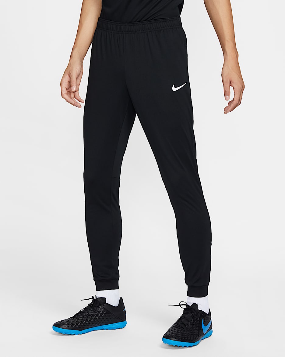 Nike Dri-FIT Academy 男子速干足球长裤 - 黑/煤黑/白色