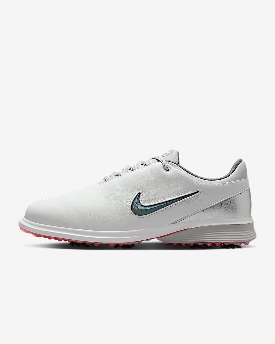 Nike Victory Tour 4 男子高尔夫球鞋 - 山峰白/金属银/铁灰/黑