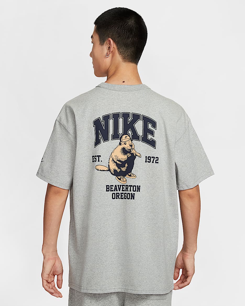 Nike Sportswear Premium 男子复古T恤 - 调色暗灰