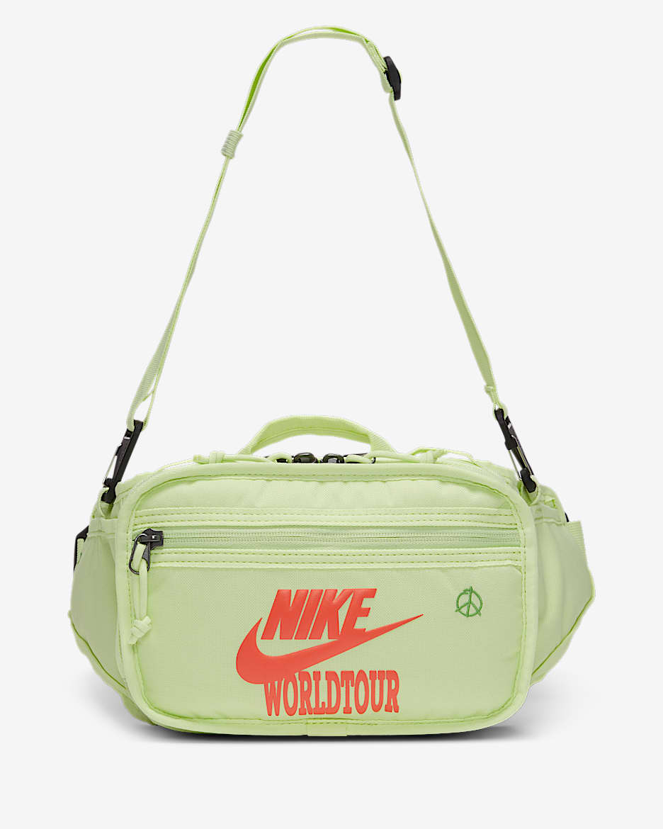 Nike Sportswear RPM Small Item 单肩包 - 浅柠色/浅柠色/草皮橙